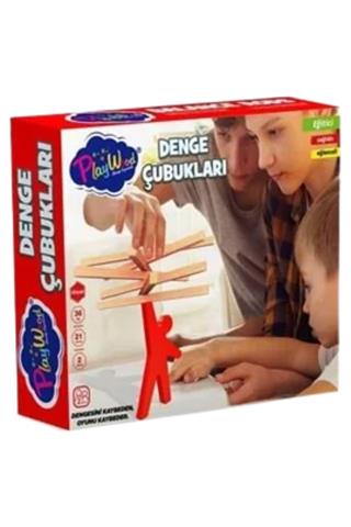 ONY Kutuda Ahşap Denge Çubukları