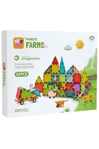 OYD 5.5 CM MANYETIK BLOKLAR 52PCS